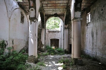 Lancusi - Controfacciata della Chiesa di San Giovanni Battista