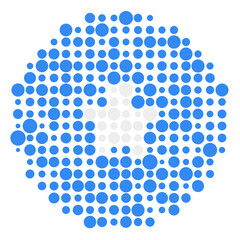 Somalia Silhouette Pixelated pattern map illustration