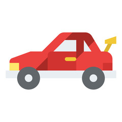 racing car vehicle transport transportation icon