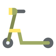 scooter vehicle transport transportation icon