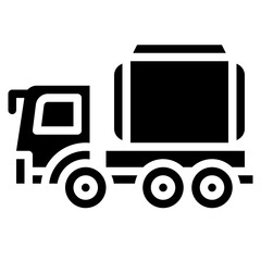 oil truck vehicle transport transportation icon