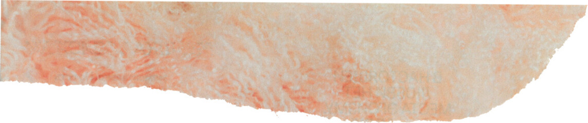 Fototapeta premium pink textured scrap of journal paper 