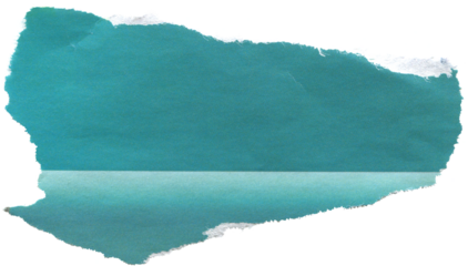 blue scrap magazine paper