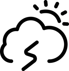 Weather Icon Pack Storm Cloud