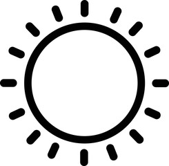 Weather Icon Pack Summer Hot Sun