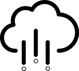 Weather Icon Pack Hail Cloud