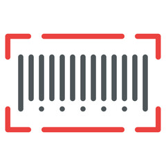 bar code price code tag icon