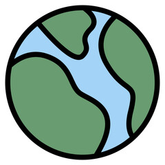 world earth nature ecology icon