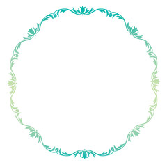 イラスト素材: レトロ、アンティーク、ビンテージのフレーム。ゴージャスな飾り罫オーナメント