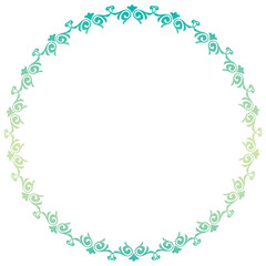 Obraz premium イラスト素材: レトロ、アンティーク、ビンテージのフレーム。ゴージャスな飾り罫オーナメント