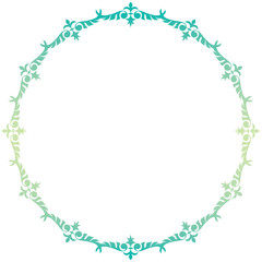 イラスト素材: レトロ、アンティーク、ビンテージのフレーム。ゴージャスな飾り罫オーナメント