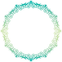 イラスト素材: レトロ、アンティーク、ビンテージのフレーム。ゴージャスな飾り罫オーナメント