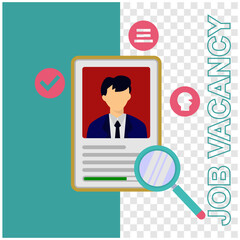 open rectruitment job vacancy template post