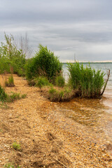 Zwenkauer See der größte See im Leipziger Neuseenland, Stadt Zwenkau, Landkreis Leipzig, Sachsen,...