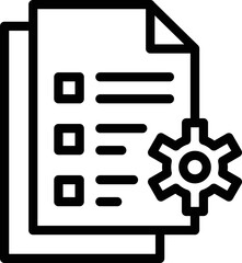File management Vector Icon Design Illustration