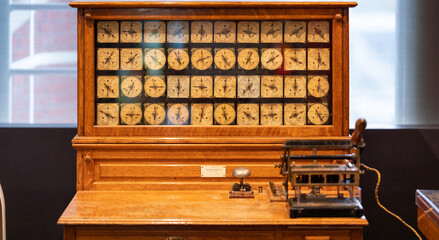 The tabulating machine patented 1889 in washington d.c.