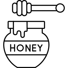 Honey Jar Which Can Easily Modify Or Edit


