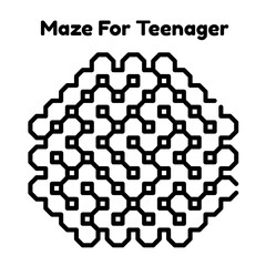 Maze Puzzle Challenge For Teenager