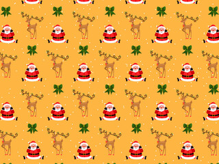 Christmas Cartoon theme Pattern Digital Paper