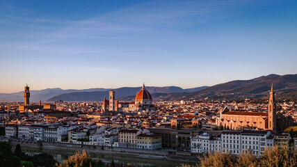 Vista panoramica su Firenze da piazzale Michelangelo  © Marco Panattoni