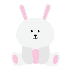 Cute Rabbit Animal Illustration