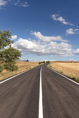 Strada nella Val d'Orcia Toscana