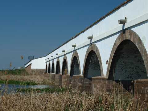 Nine arched Bridge, Hortobagy, Hungary