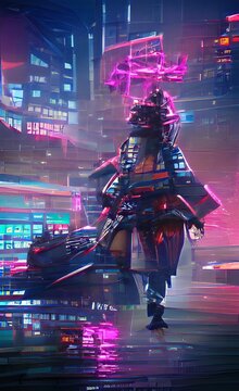 Samuray cyberpunk