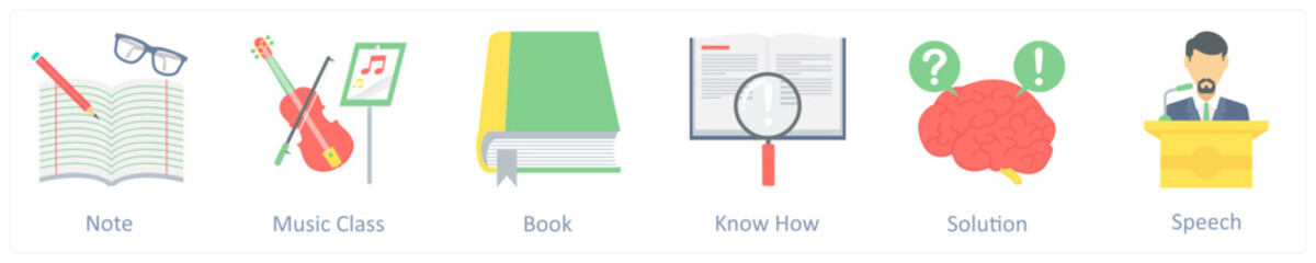 note, paper, music class