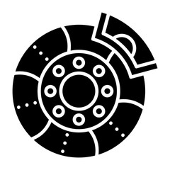 Brake Glyph Icon