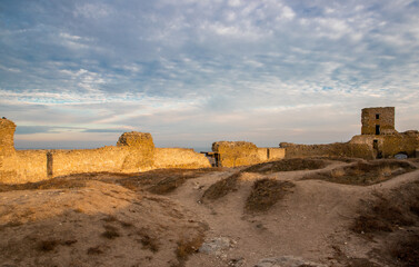 The ruins of Enisala fortress - Romania