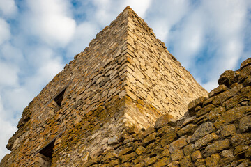 The ruins of Enisala fortress - Romania