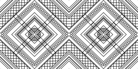 Seamless ethnic pattern in mint tints.Tribal seamless colorful geometric pattern.Ethnic vector texture.Traditional ornament.Embroidery texture with geometric ornament.Pattern for surface design.EPS10