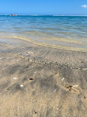 Beautiful tropical beaches of Reunion island