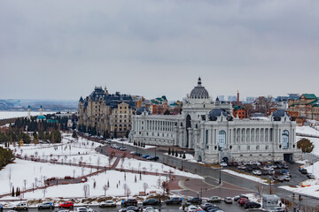 Kazan view from the top of the old city
