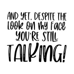 Coffee Quotes Typography Black and White