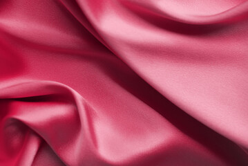 Viva Magenta silk background texture, abstract pattern for design.  Sample of the New Fashion color palette.