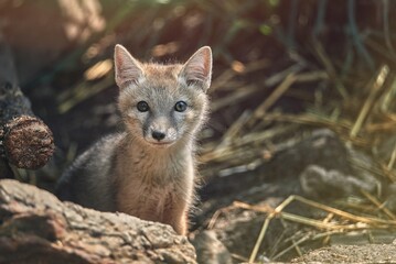 The Corsac fox (Vulpes corsac or Alopex corsac)