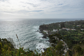 Beautiful view in Sao Miguel Island, Azores, Portugal