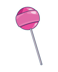 lollipop 90s pop art style
