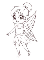 little fairy colorless