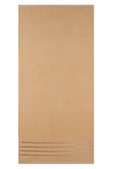 multi-colored Terry cotton bath towels, isolate on a white background
