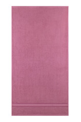 multi-colored Terry cotton bath towels, isolate on a white background
