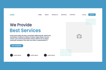 We provide best services web page for website and responsive mobile website template.