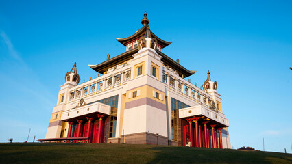 the largest Buddhist temple in Europe