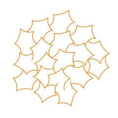 abstract line hand drawn vector element