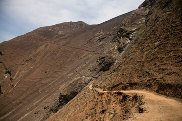 Hike through the Apurímac canyon to the ruins of Choquequirao, an Inca archaeological site in Peru, similar in structure and architecture to Machu Picchu.