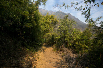 Hike through the Apurímac canyon to the ruins of Choquequirao, an Inca archaeological site in Peru, similar in structure and architecture to Machu Picchu.