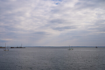 Boats in the Gulf of Maine