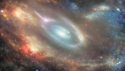 Obraz premium 銀河のイメージ